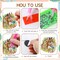 Diamond Art Refrigerator Magnets Kit - 16 PCS Farmhouse Horse Pig Cow Sheep Chicken Duck Dog Rabbit Diamond Art